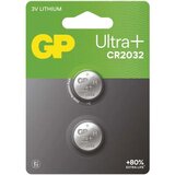 Gp alkalna baterija Ultra Plus Lithium, CR2032, 3 V, 2 kos, B15323UP Cene