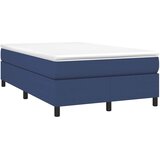  Krevet s oprugama i madracem plavi 120 x 200 cm od tkanine | shoptok.hr