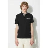 Barbour Pamučna polo majica Corpatch Polo boja: crna, bez uzorka, MML1071