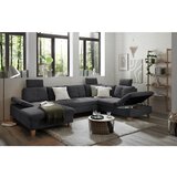 MID.YOU SEDEŽNA GARNITURA, rebrasti žamet antracit | Shoptok.si
