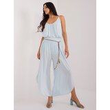 Och Bella Trousers-TW-SP-BI-81378.24P-cyan | Shoptok.si