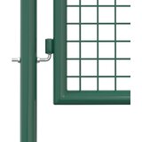 vidaXL Vrata za ogradu čelična 100 x 125 cm zelena | shoptok.hr