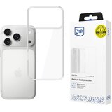 3mk PROZORNI OVITEK ZA IPHONE 17 PRO VISOKA ZAŠČITA TELEFONA S PROZORNIM ETUIOM, (5000338769) | Shoptok.si