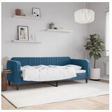 vidaXL Raztegljiva postelja modra 80x200 cm žamet Cene