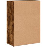vidaXL Komoda 2 kosa dimljeni hrast 60x30x84 cm inženirski les | Shoptok.si