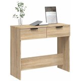  Konzolni stol boja hrasta sonome 90x36x75 cm konstruirano drvo | shoptok.hr
