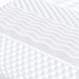  Dnevni krevet na razvlačenje smeđesivi 100 x 200 cm od tkanine | shoptok.hr