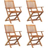  5-dijelni vrtni blagovaonski set od masivnog bagremovog drva | shoptok.hr