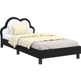  Okvir za krevet s uzglavljem Crna 90 x 190 cm PU | shoptok.hr