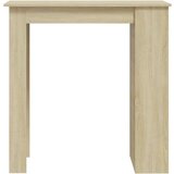 vidaXL Barska miza s policami sonoma hrast 102x50x103,5 cm iverna pl. | Shoptok.si