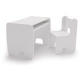 Kobi Furniture Komplet otroške mize in stola - bela, (21960923) | Shoptok.si