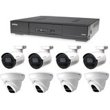 Avtech Komplet kamera 1x DVR DGD1009AV, 4x 2MPX Dome kamera DGC1004XFT i 4x 2MPX Bullet kamera DGC1105YFT + 4x napajanje! Cijene