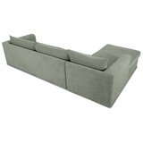 Scandic Svetlo zelena kotna sedežna garnitura (levi kot) Asgard – | Shoptok.si