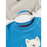 Sinsay Pamučne majice dugih rukava s printom životinja 2 pack | shoptok.hr