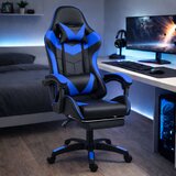  Gaming stolica sa osloncem za noge LE TOY - plava | shoptok.hr