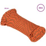  Višenamjensko pomoćno uže 4 mm 25 m Narančasta PP | shoptok.hr