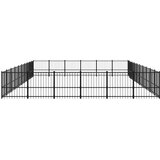  Zunanji pasji boks jeklo 56,45 m², (20759884) | Shoptok.si