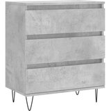  Komoda siva boja betona 60x35x70 cm od konstruiranog drva | shoptok.hr