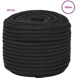  Višenamjensko pomoćno uže 14 mm 100 m Crna PP | shoptok.hr