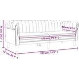  3-dijelni set sofa tamnozeleni baršunasti | shoptok.hr