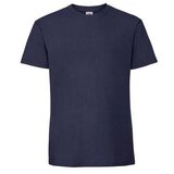 Fruit Of The Loom Granatowa koszulka męska Iconic 195 Ringspun Premium | Shoptok.si