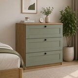 Hanah home komoda Lucas 1600-238, 80 cm, orah / zelena Cene