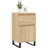  Komoda boja hrasta sonome 40 x 35 x 70 cm od konstruiranog drva Smeđa | Shoptok.si