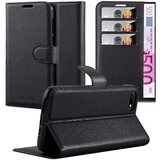Cadorabo Huawei Y5 PRIME 2018/Y5 2018 v oksidna črna - Zaščitni ovitek z magnetnim zapiranjem, stoječo funkcijo in režo za kartice, (20557141) | Shoptok.si