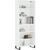  Visoka komoda bijela 69 5 x 32 5 x 180 cm od konstruiranog drva | shoptok.hr