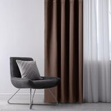 Restilo Rjava zavesa za delno zatemnitev 140x175 cm Kierra – | Shoptok.si