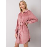 Italy Moda Dress-DHJ-SK-10333.12P-Dark Pink | shoptok.hr