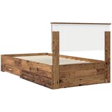  Krevetna konstrukcija Staro drvo 100 x 200 cm Konstruirano drvo | shoptok.hr
