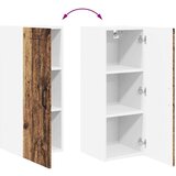  Zidni kuhinjski ormarić Zidne 2 pcs Staro drvo 30 x 31 x 80 cm | shoptok.hr