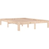  Okvir za krevet od masivne borovine 140 x 190 cm | shoptok.hr