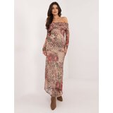 Italy Moda Dress-DHJ-SK-18702-1.13P-beige Cijene