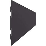 vidaXL Robniki za trato 50 kosov Črna 10x103 cm Hladno valjano jeklo | Shoptok.si