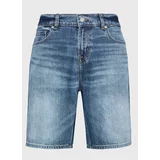 7 For All Mankind Jeans kratke hlače Lagoon JSSRC100LO Modra Regular Fit