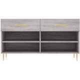  Klupa za cipele siva boja hrasta 102x35x55 cm konstruirano drvo | shoptok.hr