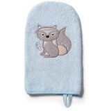 BabyOno rukavica za pranje bambus Lisica, plava | shoptok.hr