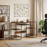  Stol s pohranom Dimljeni hrast 113,5 x 52 x 75,5 cm | shoptok.hr