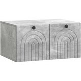TV ormar za zid Zidne Betonska siva 59,5 x 41 x 30 cm | shoptok.hr