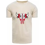 DStreet Men's beige T-shirt RX4932 | shoptok.hr