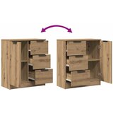  Komoda boja hrasta artisan 60x30x70 cm od konstruiranog drva | shoptok.hr