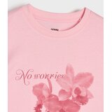 Sinsay Pamučna majica s cvjetnim printom | shoptok.hr