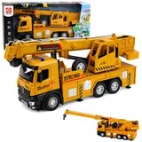 with Crane Adjustable Metal Cab Lights Sounds Drive 1:12