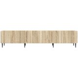 TV ormar Hrast sonoma 147 x 34,5 x 32 cm Konstruirano drvo | Eponuda.com