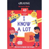 Creative knjiga z nalogami za spodbujanje otroških spretnosti, 40 listov Cene