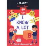 Creative knjiga z nalogami za spodbujanje otroških spretnosti, 40 listov