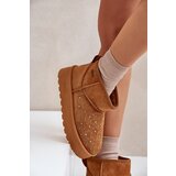Big Star Snow boots with platform decoration Big Star OO274A104 Camel | shoptok.hr