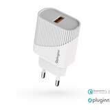 Pluginn Kucni punjac PI-D52S/ QC3.0 18W sa lightning kablom beli CE | ePonuda.com